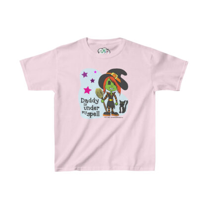 Cute Witch / Daddy is Under my Spell - Kids Heavy Cotton™ Tee