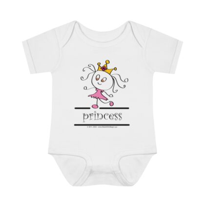 Princess - Infant Baby Rib Bodysuit